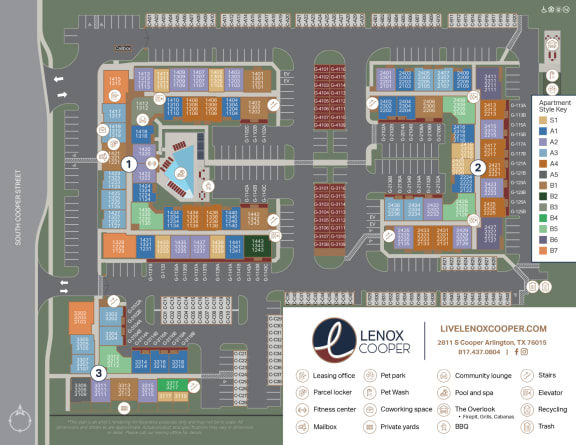 Lenox Cooper Site Map