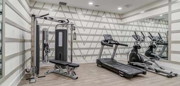 Sky Harbor Apartments in Chamblee, GA photo of a fitness center