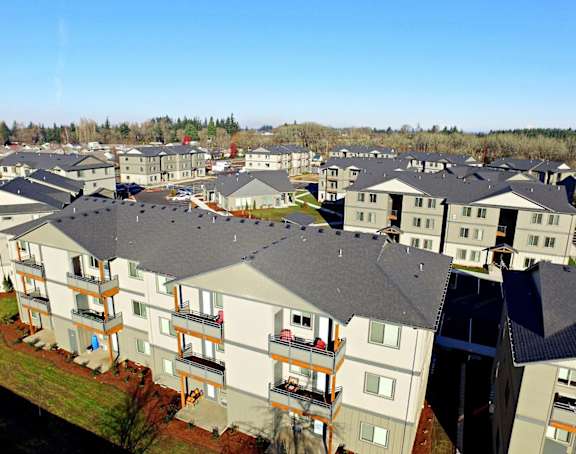 Fruitland Meadow View of Apartment Buildings