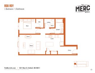 The Merc Apartments Rob Roy Floor Plan