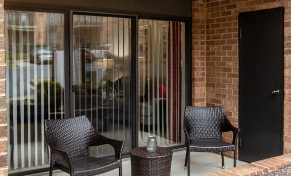 Private balcony or patio at Ivy Hall Apartments*, Towson Maryland