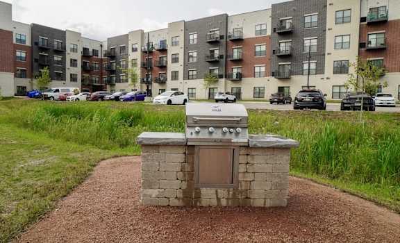 Grilling Area at Panton Mill Station, South Elgin
