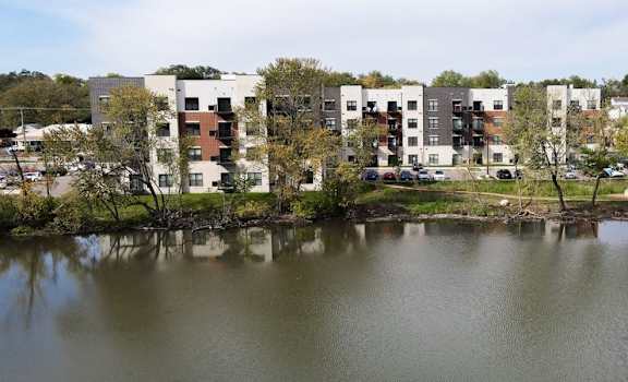 Aerial View of the Property at Panton Mill Station, South Elgin, 60177