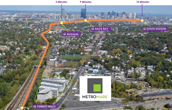 a screenshot of a map of a city with a metro map in the middle of it