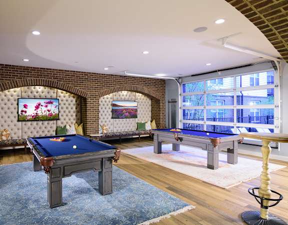 Game Roomat Taylor House Apartments, Columbus, Ohio