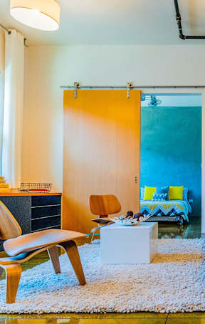 Living Area With Bedroom View at Arc Light, California