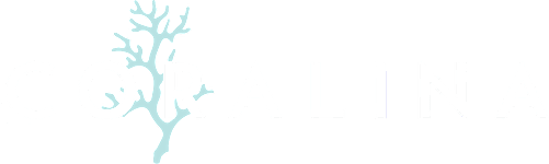 A logo with a tree and the word "CORALINA" in front of it.