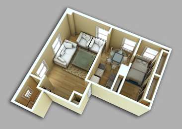 1 Bedroom - 1001