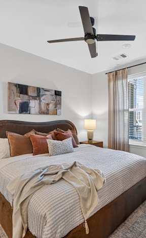 Luxury Bedroom at The Landing at Lemay Apartments, Colorado, 80524