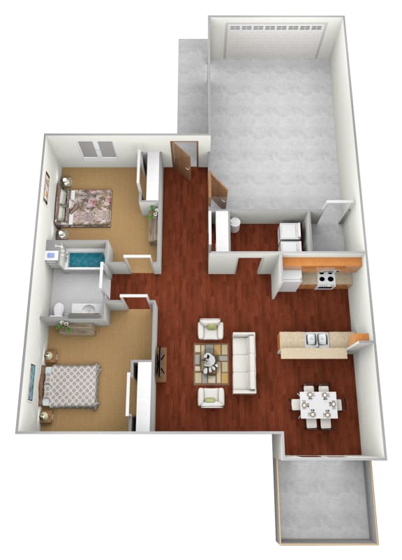 1 2 3 Bedroom Apartment Homes in Baxter MN Cypress Court
