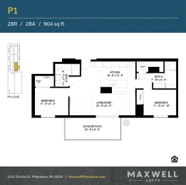 Maxwell lofts in Milwaukee, WI.
