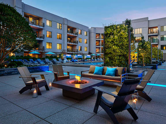 AVE Clifton resort style courtyard