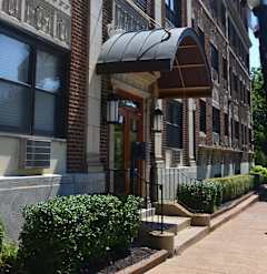 Entrance View at Convent Gardens Apartments, St. Louis, MO