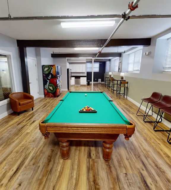 Modern Clubhouse at Emerson Shoe Lofts Apartments, Massachusetts, 02370