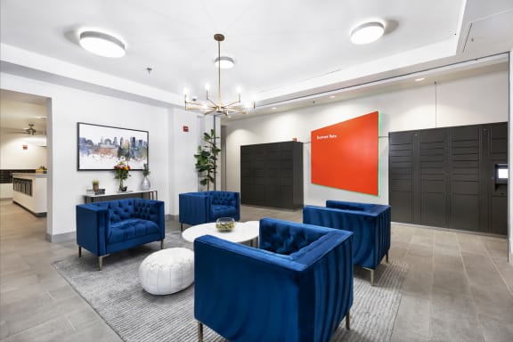 Burnet Flats Elevator and Mail Lobby
