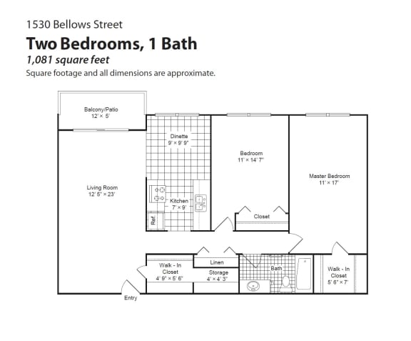 bellows court floor plan, West St. Paul, Minnesota