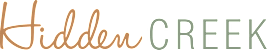 The image shows the text "kidding CREEK" in a stylized font.