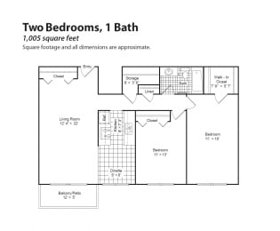 Charlton Place floorplan, West St. Paul, Minnesota