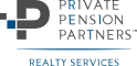 the private pension partnership logo with the words private pensions and the reality services