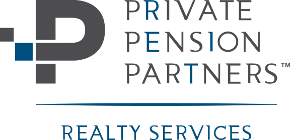 the private pension partnership logo with the words private pensions and the reality services