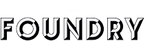 The Foundry logo on a green background.