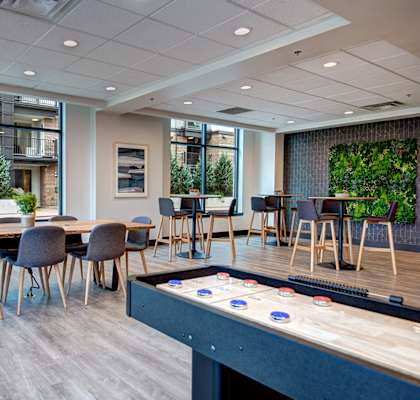 Club Room  at The Pacifica Apartments, Washington