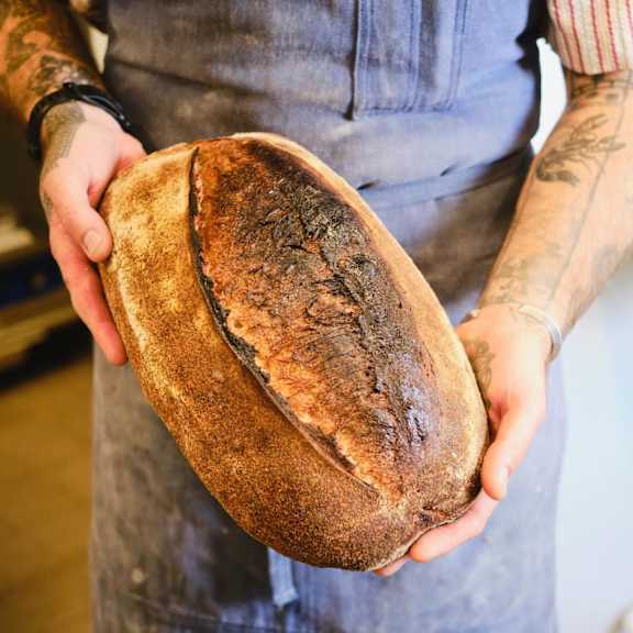 A person holding a loaf at Bautista Apartments, Arizona, 85745