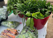 Thumbnail 39 of 46 - Vegetables stall at Bautista Apartments, Tucson, 85745