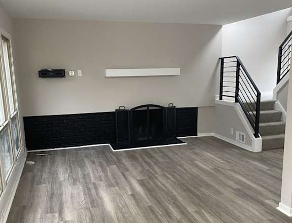 Fireplace at Eton Square Apartments and Townhomes, Birmingham, MI, Michigan, 48009