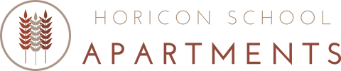 Horicon School Apartments logo and wordmark