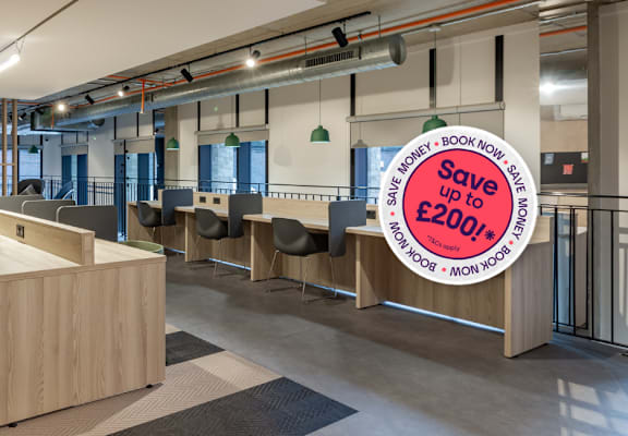 A sign in the image says "Save up to £200!".