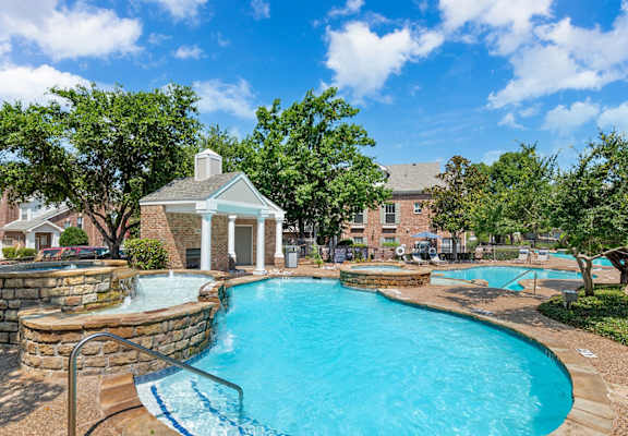 our apartments at the district feature a resort style pool and spa