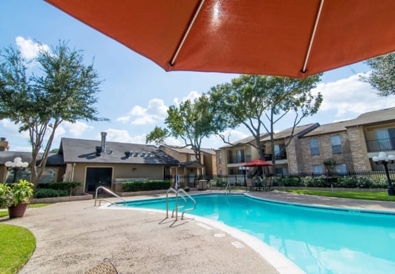 our apartments in a city have a swimming pool