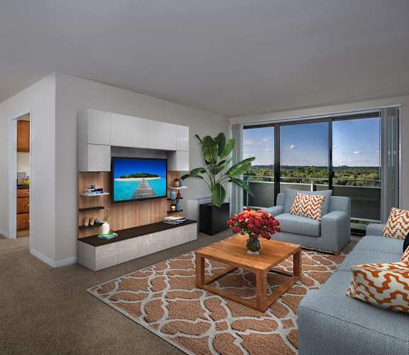 Community Clubroom at Colesville Towers Apartments, Maryland 20910