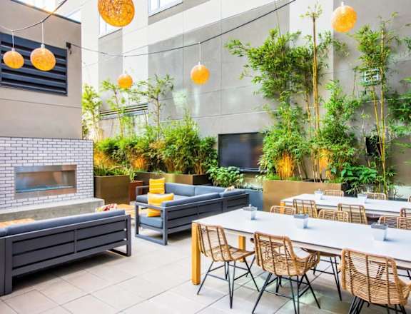 Outdoor Kitchen at Ansel, San Francisco