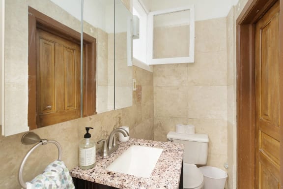 Powder Room - Upstairs