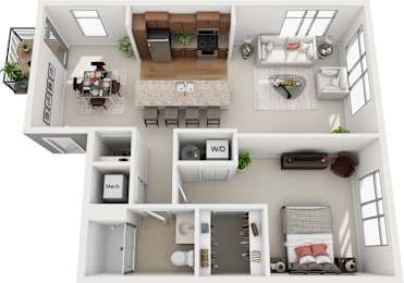  Floor Plan 1L