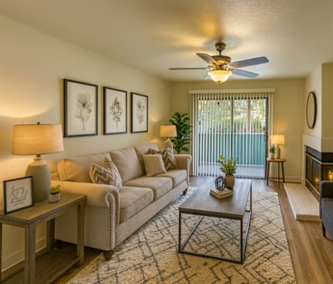 Living Room at Vintage Pointe, Rohnert Park, CA 94928