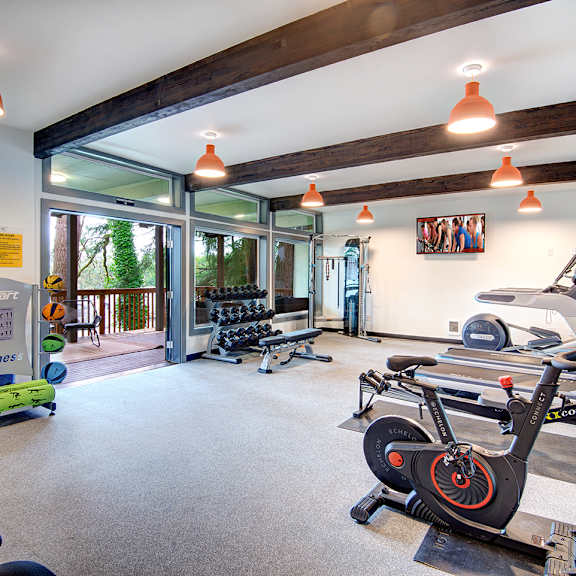 Gym with Modern Equipments at MOD 83, Lakewood