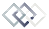 A graphic of overlapping squares and rectangles in shades of gray and white.