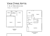 Thumbnail 35 of 41 - Van Dyke Apartments floorplan, St. Paul, Minnesota