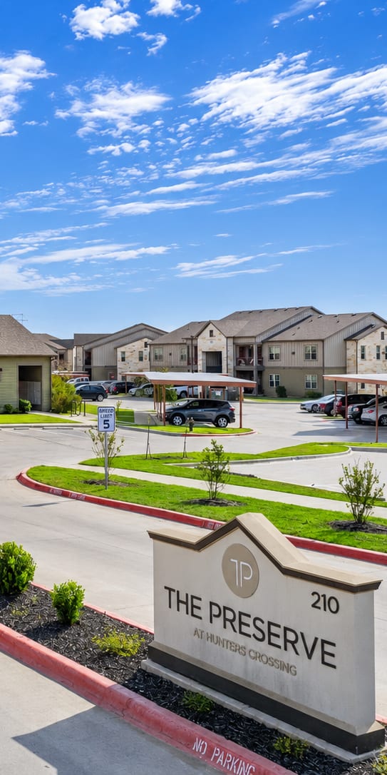 The Preserve Apartment Homes in Texas.