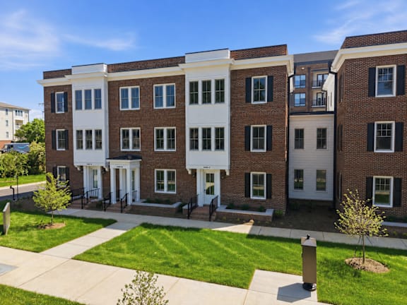 Building Exterior View at Adler Montford Park + Drexel Townes, Charlotte, NC