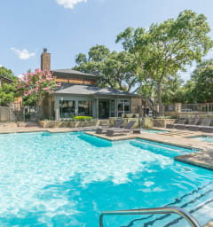 Glimmering Pool at Trinity Village Apartments, Dallas, 75287