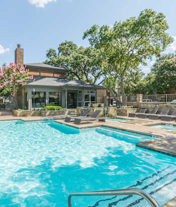 Invigorating Swimming Pool at Trinity Village Apartments, Dallas, Texas