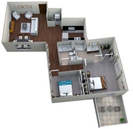 B5 Floorplan at Linea Cambridge