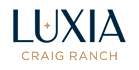 A logo with the word Luxia and the name Craig Ranch.