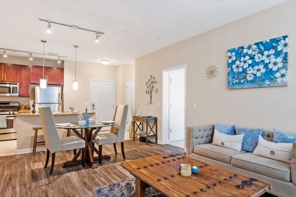 Modern Living Room at The Beacon at Waugh Chapel, Maryland