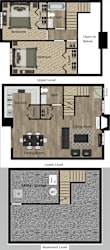 2 Bedroom Townhome