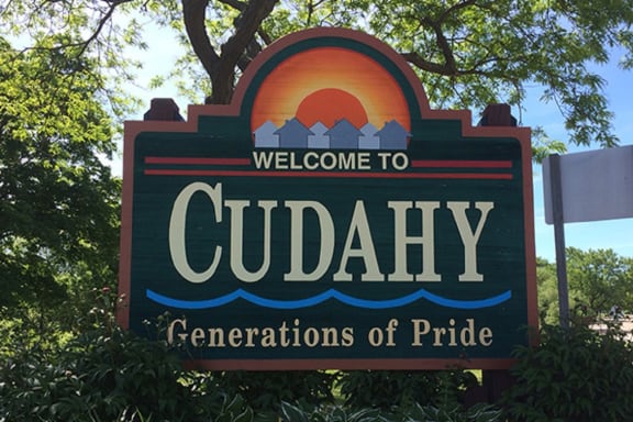 a sign that says welcome to cuddly generations of pride